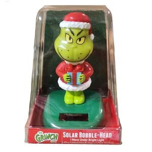 New! Mean ole Mr. Grinch Bobble Head Doll for Wherever you go!